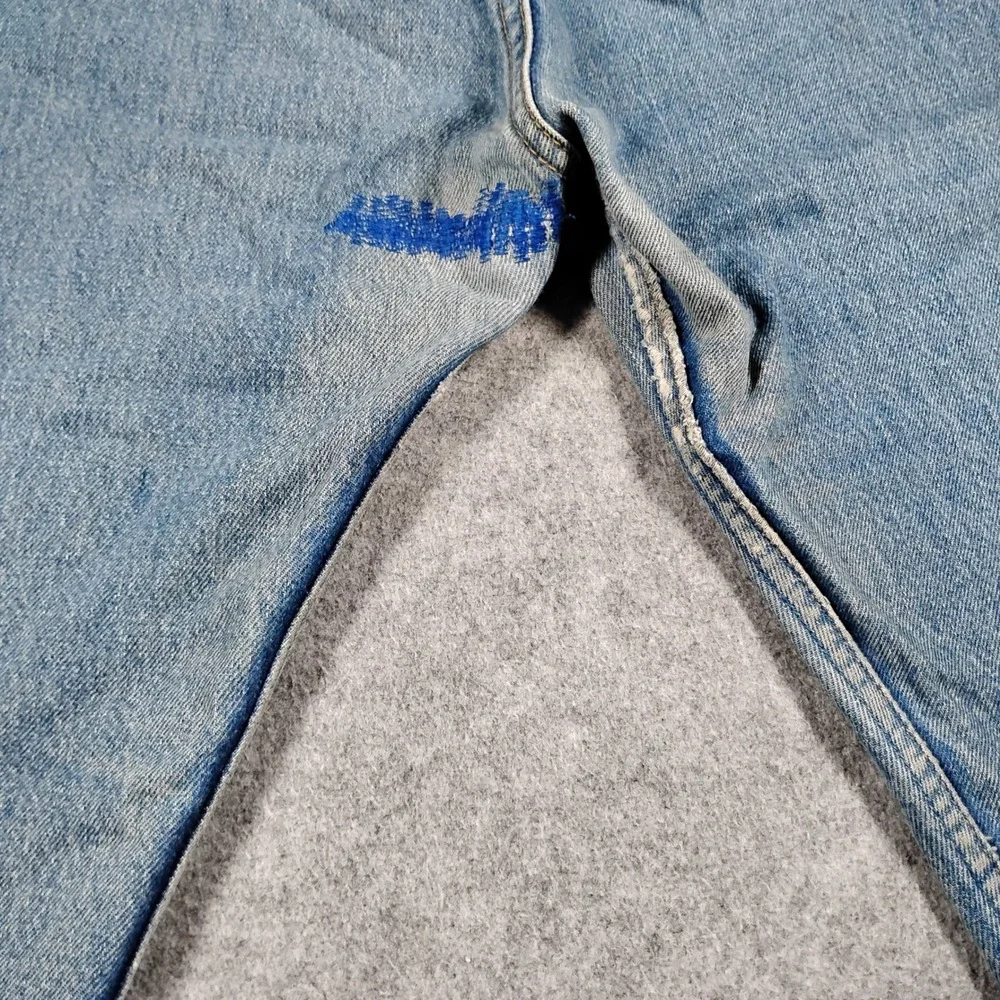 Vintage 90s Levi's 501-0000 Men 38x30 Light Wash Button Fly Made in USA Jeans